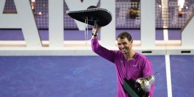 纳达尔新赛季15战全胜拿3冠，生涯91项ATP巡回赛冠军